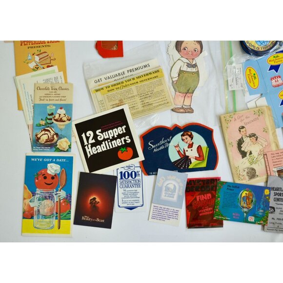 Large Lot Paper Ephemera Vintage Advertising Random Assortment - Picture 7 of 9